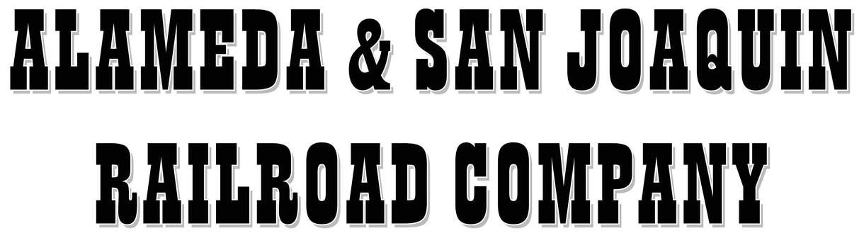 Alameda and San Joaquin Railroad Logo