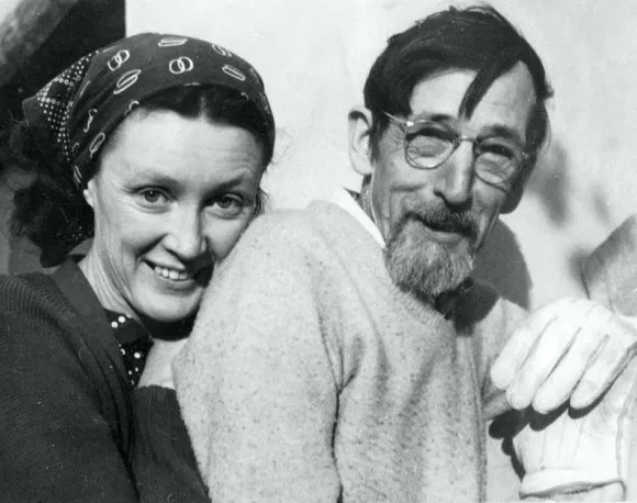 Edith Hamlin and Maynard Dixon (Photo)