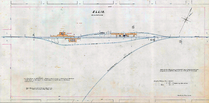 Ellis Station Plat Map