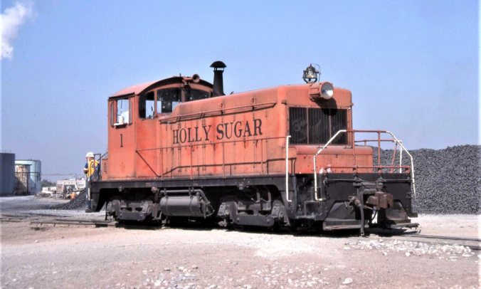 Holly Sugar Locomotive 1 (1989 Photo)
