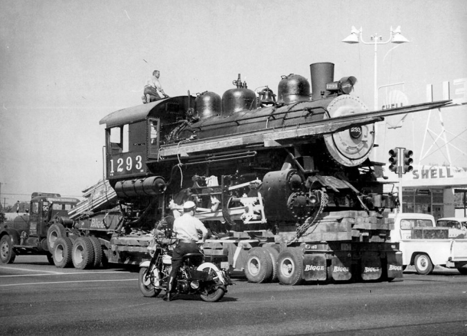 SP 1293 In Transit (September 1958 Photo)