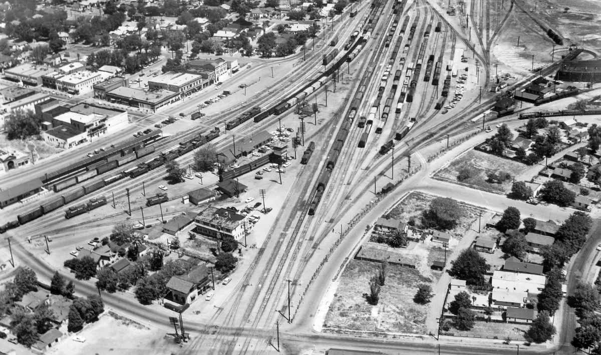 Tracy, Calif., Aerial Photo (1950s)